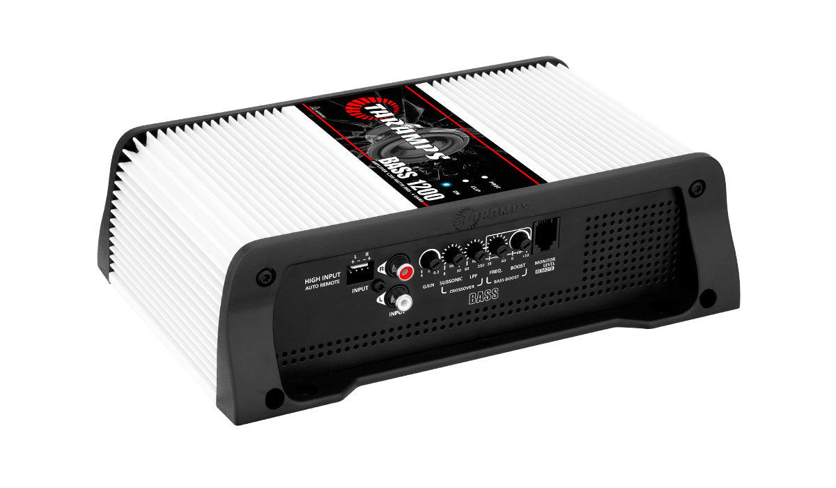 BASS 1200 2 OHMS Class D Taramps Amplifier (1 Channel of 1200W RMS)