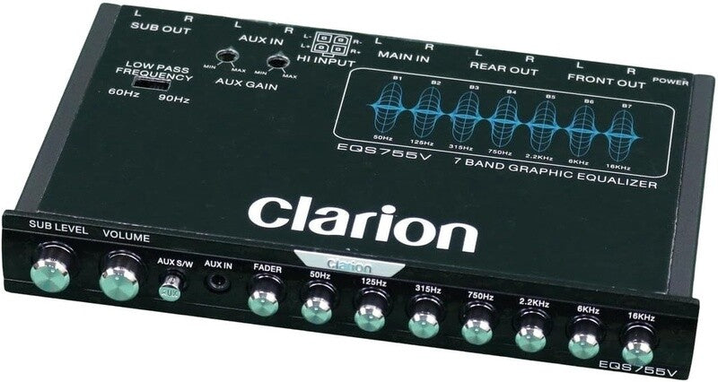 Clarion EQS755V