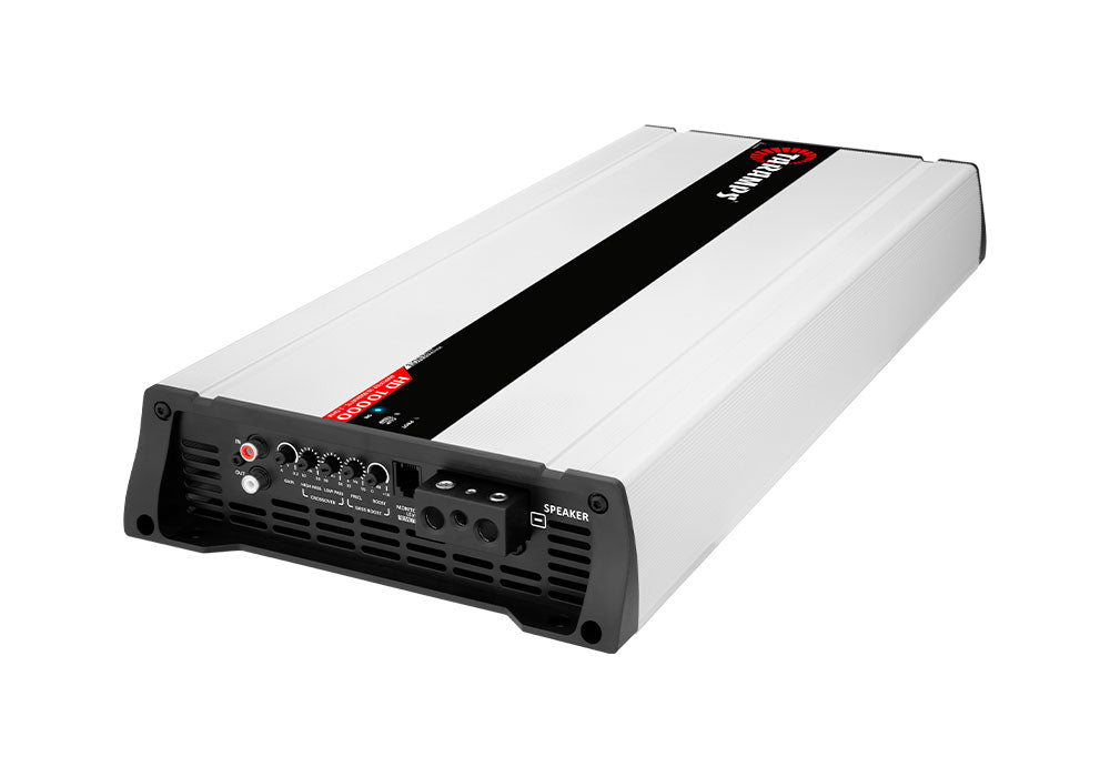 HD 10.000 1 Ohm 10000 Watts RMS Car Audio Amplifier