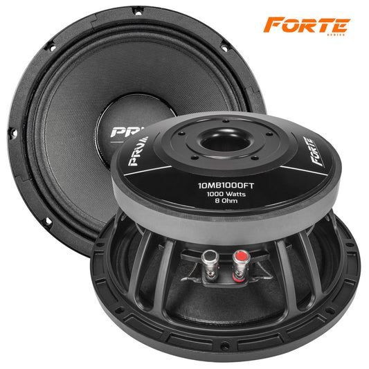 PRV 10MB1000FT | 10" MIDBASS LOUDSPEAKER
