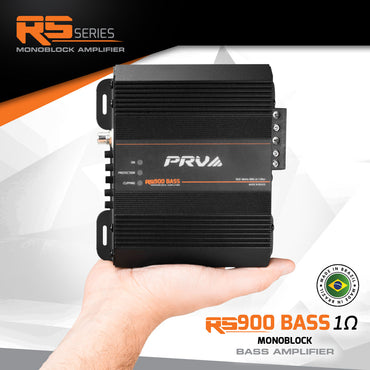 RS900 BASS 1 Ohm - 1 Channel Monoblock Amplifier
