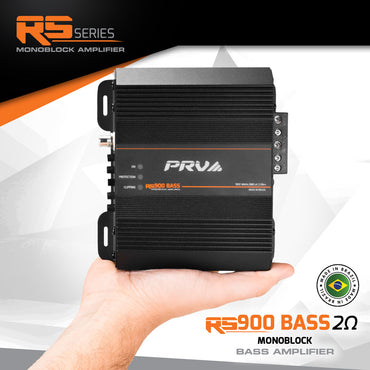 RS900 BASS 2 Ohm - 1 Channel Monoblock Amplifier