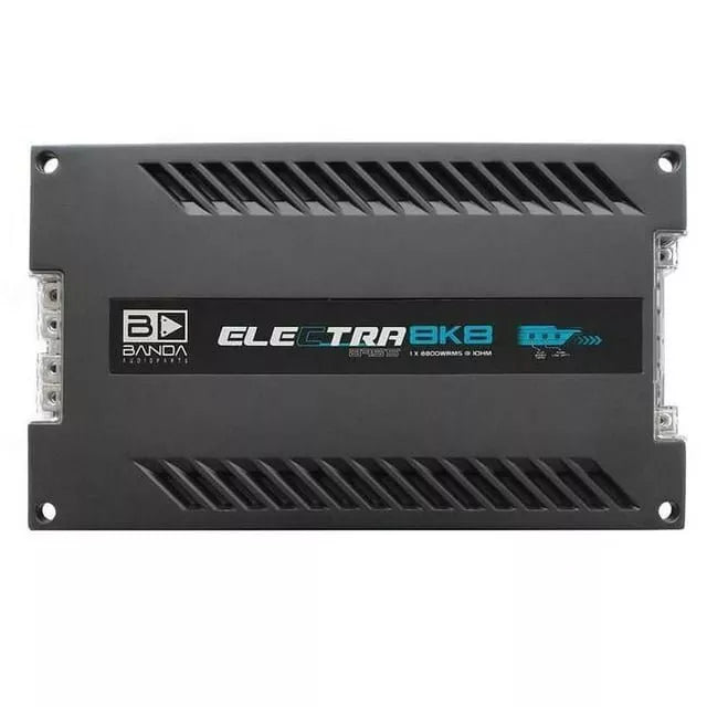Banda Electra BASS 8k1 Car Amplifier 8800 Watts RMS 1 Ohms