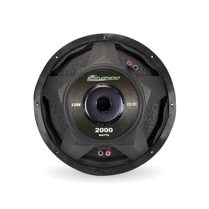 CX-151 | 15'' 2000W MAX. | DUAL 4Ω