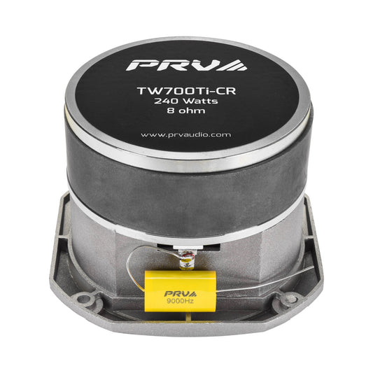 TW700Ti-CR | Super Tweeter, 4" Titanium 8 Ohm Chrome