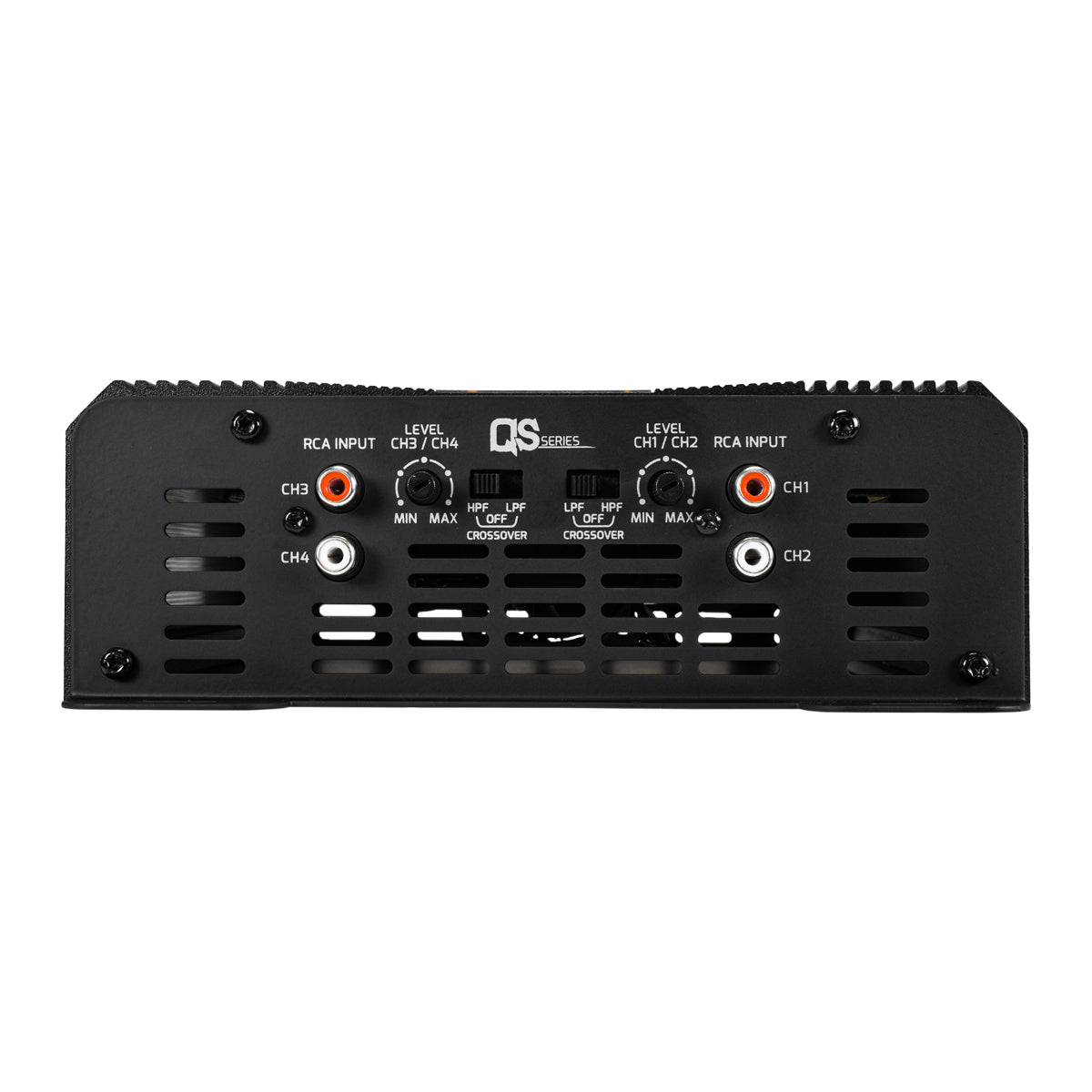QS800.4 | 2 Ohm Compact 4 Channel Car Audio Amplifier 4 x 220 Watts RMS