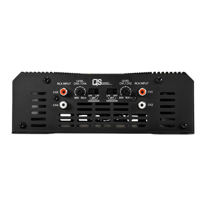 QS800.4 | 2 Ohm Compact 4 Channel Car Audio Amplifier 4 x 220 Watts RMS