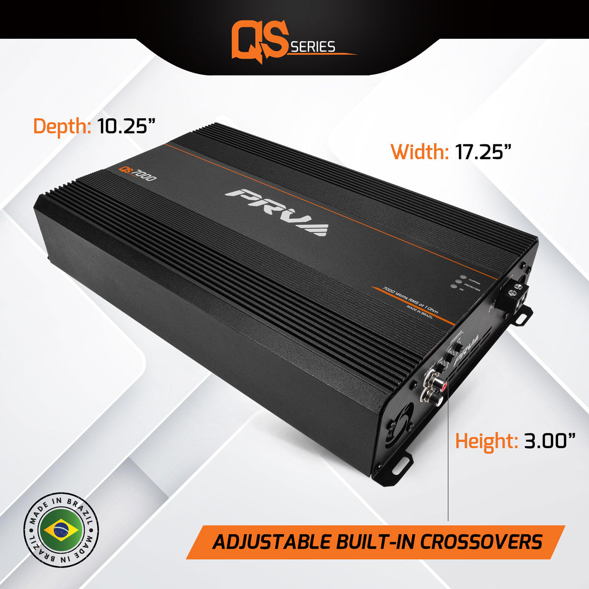 QS7000 1 Ohm - 1 Channel Full Range Amplifier