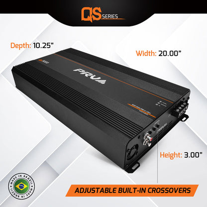 QS9000 1 Ohm - 1 Channel Full Range Amplifier