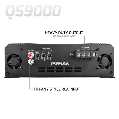 QS9000 2 Ohm - 1 Channel Full Range Amplifier