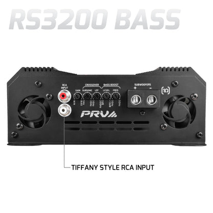 RS3200 BASS 1 Ohm - 1 Channel Monoblock Amplifier