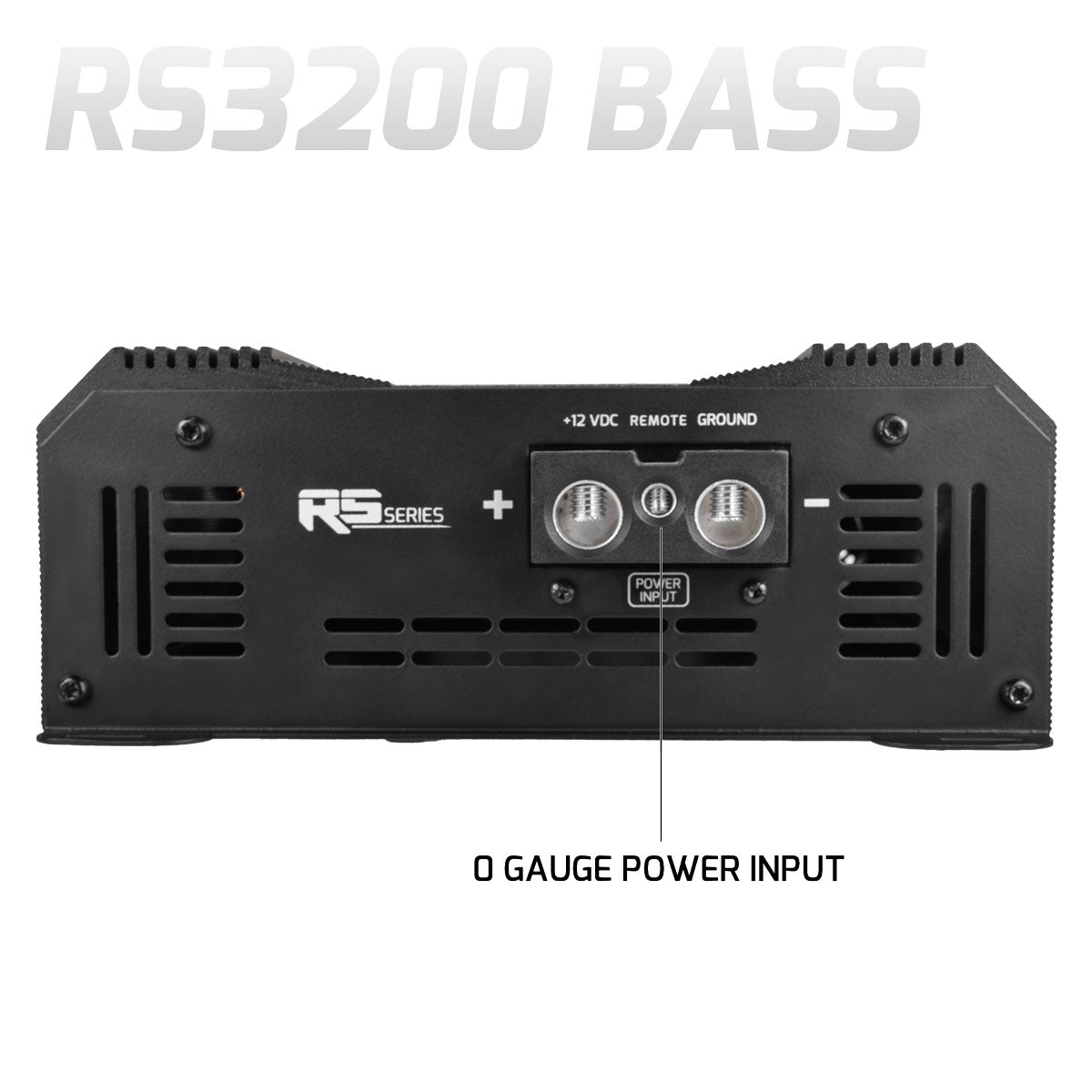 RS3200 BASS 1 Ohm - 1 Channel Monoblock Amplifier