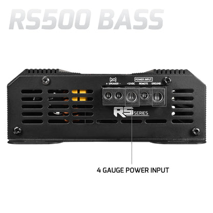 RS500 BASS 2 Ohm - 1 Channel Monoblock Amplifier