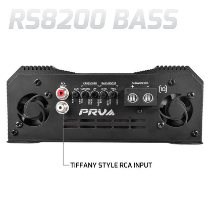 RS8200 BASS 1 Ohm | 1 Channel Monoblock Amplifier