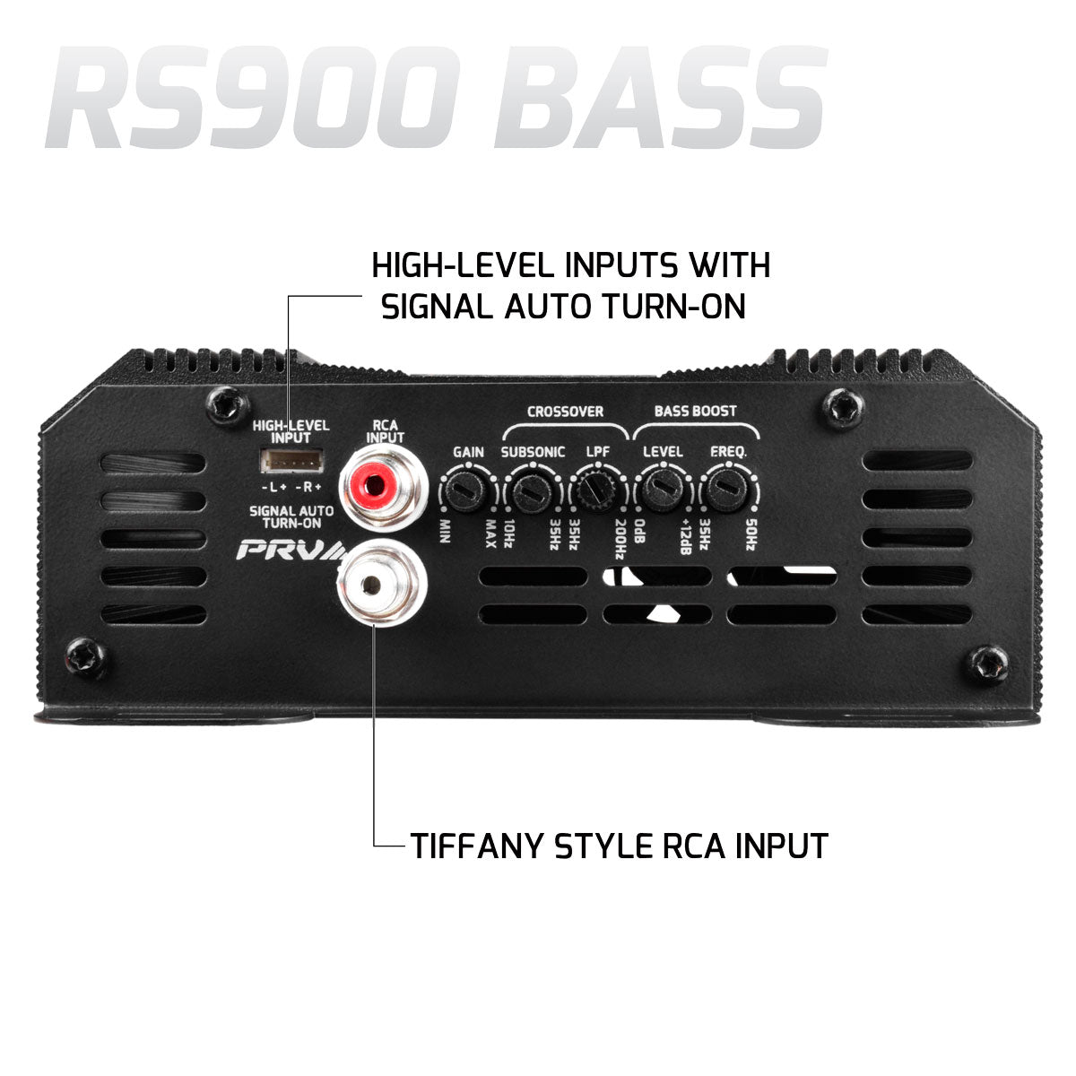 RS900 BASS 1 Ohm - 1 Channel Monoblock Amplifier