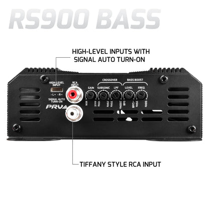 RS900 BASS 1 Ohm - 1 Channel Monoblock Amplifier