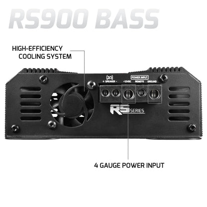 RS900 BASS 2 Ohm - 1 Channel Monoblock Amplifier