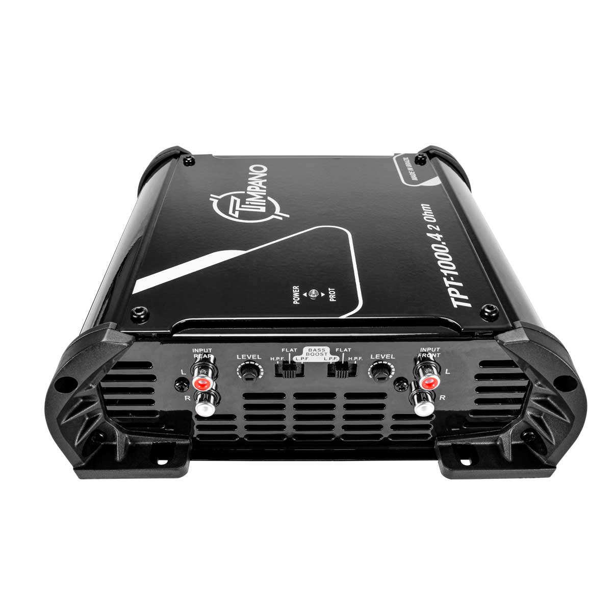 TPT-1000.4 | Compact 4 Channel Car Audio Amplifier – 4 x 260 Watts at 2 Ohms