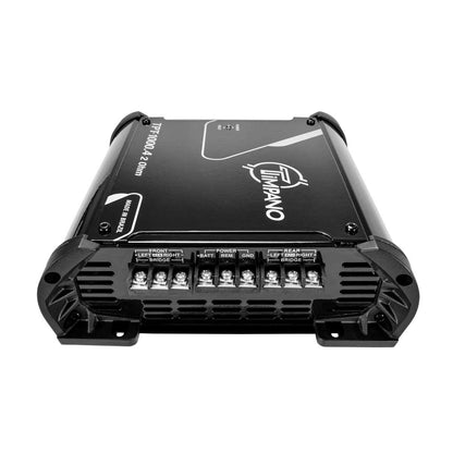 TPT-1000.4 | Compact 4 Channel Car Audio Amplifier – 4 x 260 Watts at 2 Ohms