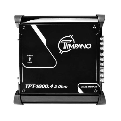 TPT-1000.4 | Compact 4 Channel Car Audio Amplifier – 4 x 260 Watts at 2 Ohms