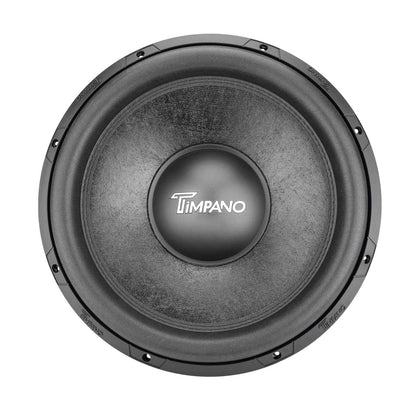 TPT-T1500-15 D4 | Timpano 15″ Car Audio Subwoofer 1600 Watts Dual 4 Ohm