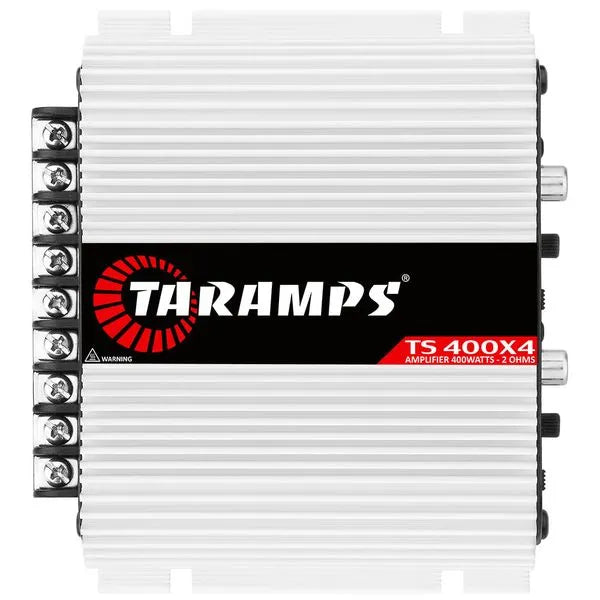 Taramps TS 400x4 4 Channels 400 Watts RMS Car Audio Amplifier 2 Ohms High Input Level